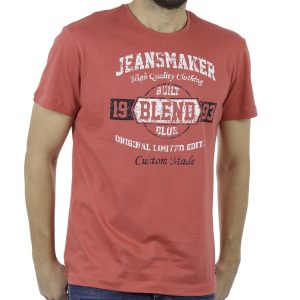 Κοντομάνικη Μπλούζα T-Shirt BLEND 20707408 Πορτοκαλί