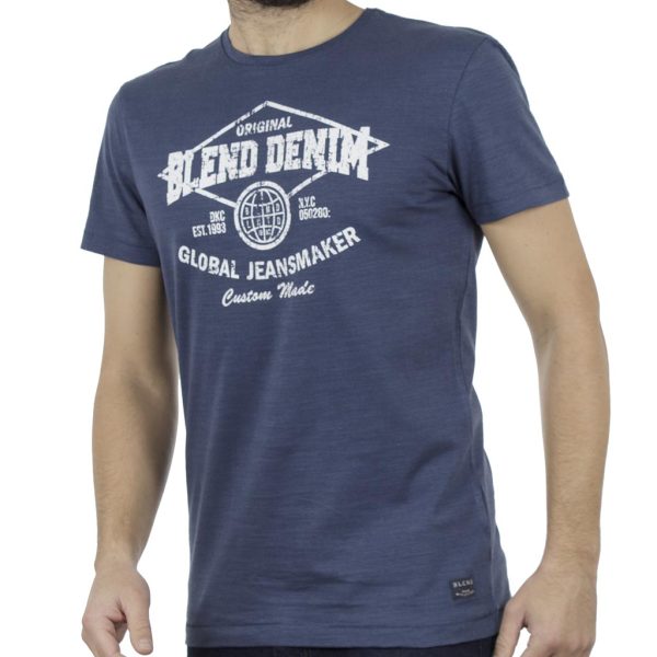 Κοντομάνικη Μπλούζα T-Shirt BLEND 20707441 Navy