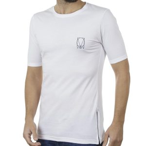 Κοντομάνικη Μπλούζα T-Shirt COVER LUPO Y204 SS19 Λευκό