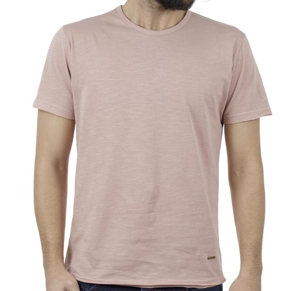 Κοντομάνικη Μπλούζα T-Shirt Cotton4all 19-735 ανοιχτό Ροζ