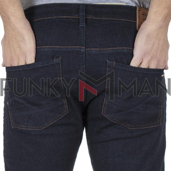 Τζιν Παντελόνι Slim Fit REDSPOT BONO SD σκούρο Μπλε