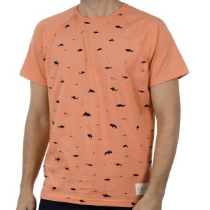 Κοντομάνικη Μπλούζα T-Shirt SNTA SSB-1-22 Κοραλλί
