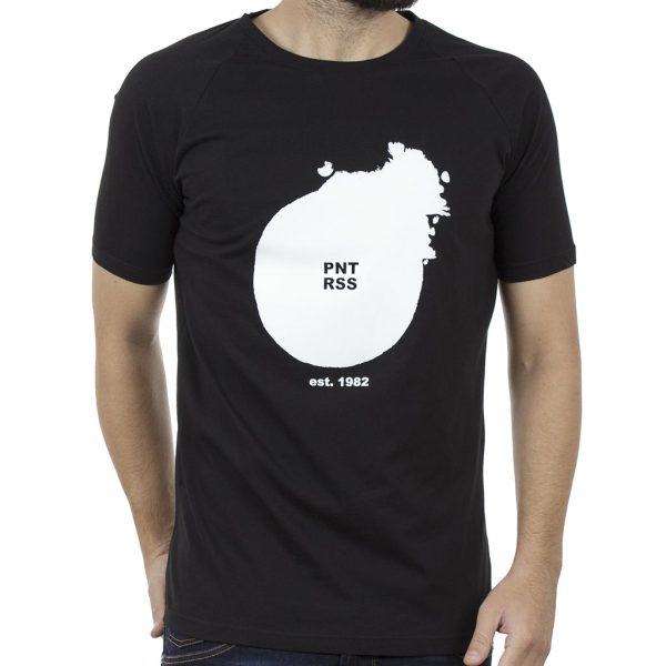 Κοντομάνικη Μπλούζα T-Shirt PONTEROSSO 19-1025 BOOM Μαύρο