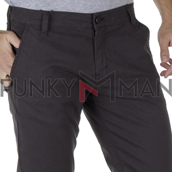 Chinos Παντελόνι Regular COVER T0085 CHIBO SS20 Ανθρακί