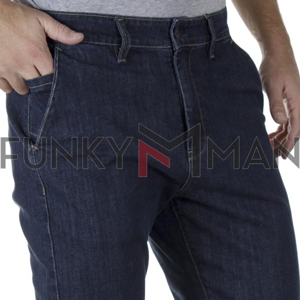Τζιν Chinos Παντελόνι SHAFT Jeans L965 SS20 Μπλε