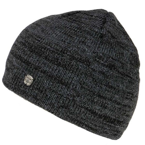 Πλεκτός Σκούφος Knitted Hat HEAVY TOOLS PIBEL Μαύρο