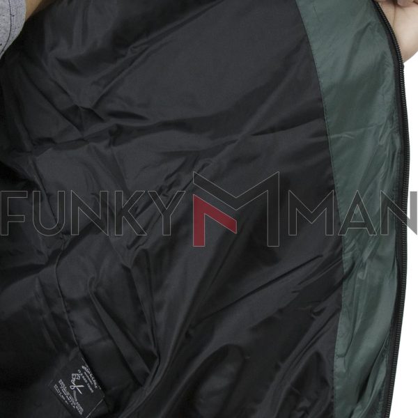 Φουσκωτό Μπουφάν με κουκούλα Puffer Jacket SPLENDID 42-201-045 Πράσινο