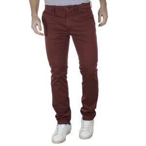 Παντελόνι Casual Chinos SCINN jeans DILBERT Μπορντό