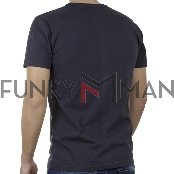 Κοντομάνικη Μπλούζα T-Shirt Cotton4all 20-908 Ανθρακί