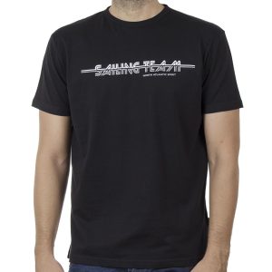 Κοντομάνικη Μπλούζα T-Shirt DOUBLE TS-115 SS20 Μαύρο