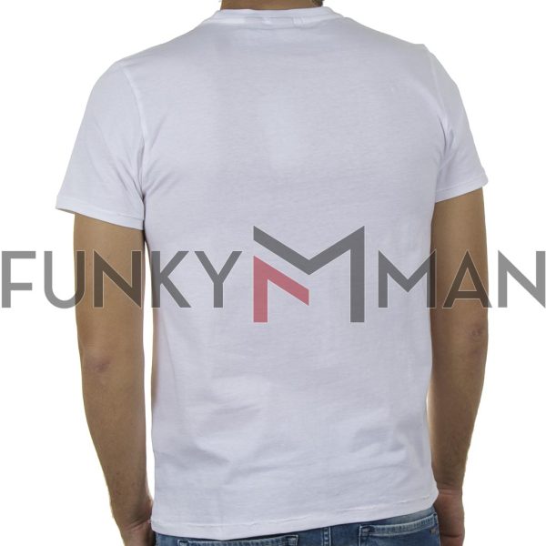 Κοντομάνικη Μπλούζα T-Shirt SCINN ST109 SS20 Λευκό