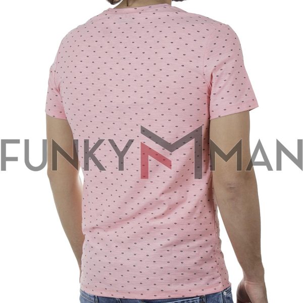 Κοντομάνικη Μπλούζα All Over Print T-Shirt BLEND 20709774 SS20 Ροζ