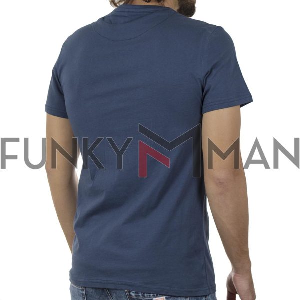 Κοντομάνικη Μπλούζα T-Shirt BLEND 20709788 SS20 Indigo Μπλε