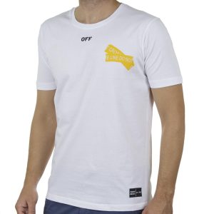 Κοντομάνικη Μπλούζα T-Shirt PONTEROSSO 20-1055 OFF SS20 Λευκό