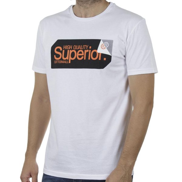 Κοντομάνικη Μπλούζα T-Shirt Cotton4all 20-913 SS20 Λευκό