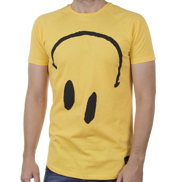 Κοντομάνικη Μπλούζα T-Shirt Cotton4all 20-932 SS20 Κίτρινο