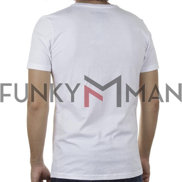 Κοντομάνικη Μπλούζα T-Shirt Cotton4all 20-947 SS20 Λευκό