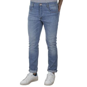 Τζιν Παντελόνι Slim Fit SCINN Jeans ELTON MD SS20 Ανοιχτό Μπλε