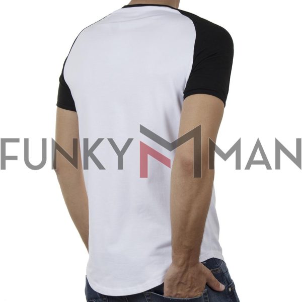 Κοντομάνικο Fashion T-Shirt FREE WAVE 21104 SS20 Λευκό