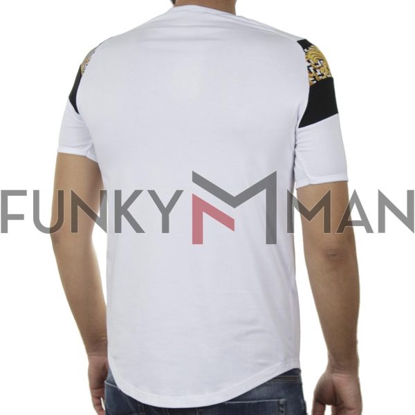 Κοντομάνικο Fashion T-Shirt FREE WAVE 21114 SS20 Λευκό