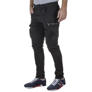 Cargo Παντελόνι Back2jeans M12 FW20 ARMY Ανθρακί