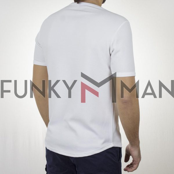 Κοντομάνικο Fashion T-Shirt FREE WAVE 22105 Λευκό