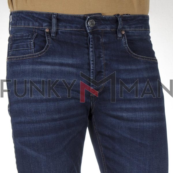 Τζιν Παντελόνι Slim Fit SCINN Jeans ZACK D FW20 Μπλε