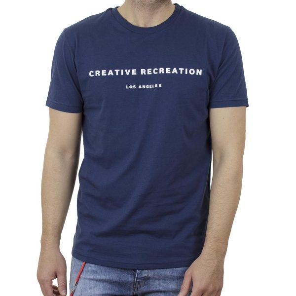 Κοντομάνικη Μπλούζα T-Shirt Cotton4all 21-202 SS21 indigo Μπλε