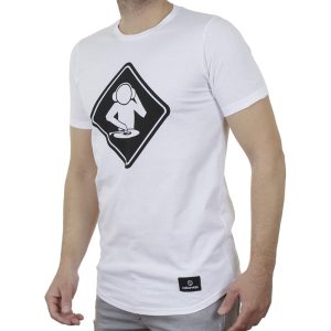 Κοντομάνικη Μπλούζα T-Shirt Cotton4all 21-214 SS21 Λευκό