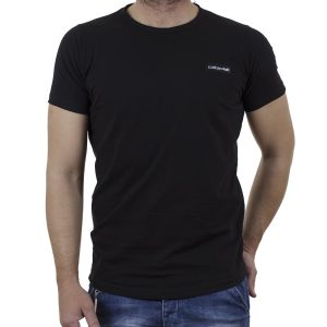 Κοντομάνικη Μπλούζα T-Shirt Cotton4all 21-221 SS21 Μαύρο