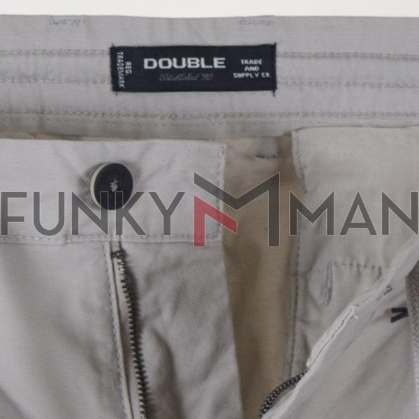 Παντελόνι Chinos με Λάστιχο Special Fabric DOUBLE CP-235 SS21 Ice