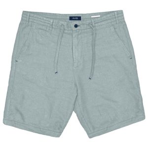 Chinos Shorts Special Fabric με Λάστιχο DOUBLE MSHO-128 Γκρι