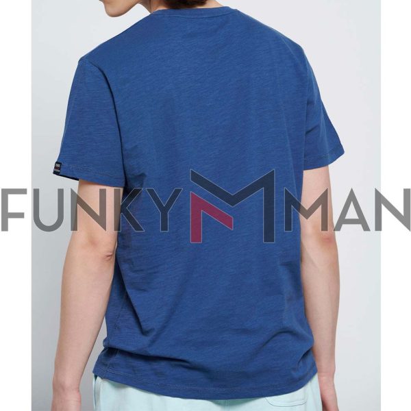 T-Shirt FUNKY BUDDHA FBM003-016-04 Indigo