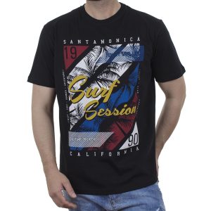 Κοντομάνικη Μπλούζα Pennie T-Shirt CARAG 22-211-21N SS21 Μαύρο