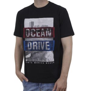 Κοντομάνικη Μπλούζα Pennie T-Shirt CARAG 22-222-21N SS21 Μαύρο