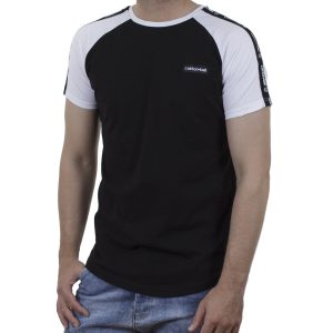 Κοντομάνικη Μπλούζα T-Shirt Reglan Cotton4all 21-231 Μαύρο