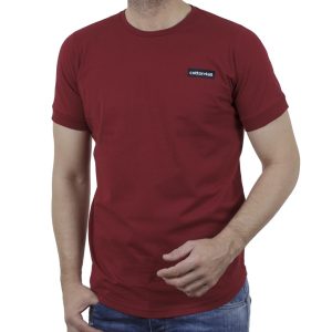 Κοντομάνικη Μπλούζα T-Shirt Cotton4all 21-226 SS21 σκούρο Κόκκινο