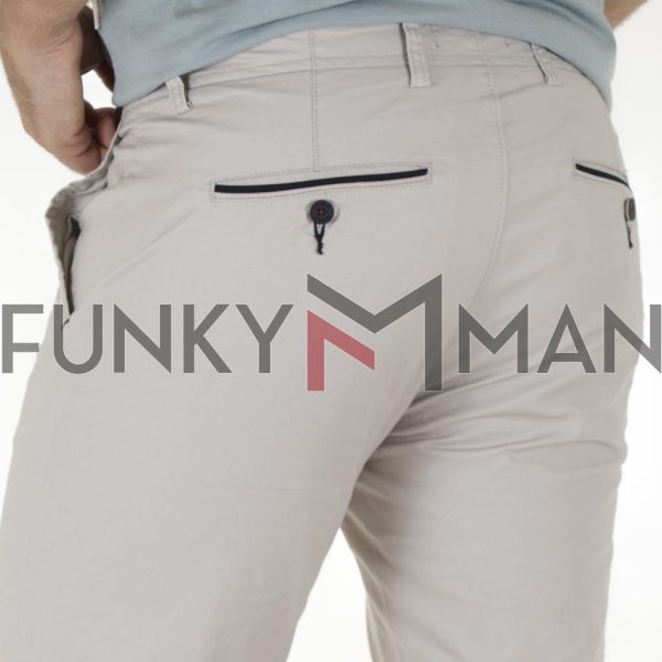 Special Fabric Chinos Casual Παντελόνι DOUBLE CP-234 Beige