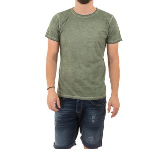 Κοντομάνικη Μπλούζα T-Shirt Back2Jeans B16 SS21 Χακί