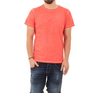 Κοντομάνικη Μπλούζα T-Shirt Back2Jeans B16 SS21 Salmon
