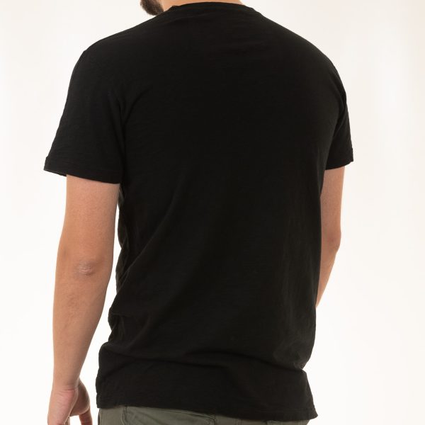 Κοντομάνικη Μπλούζα T-Shirt Back2Jeans B17 SS21 Μαύρο