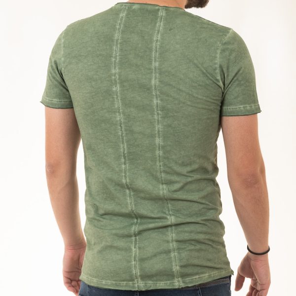Κοντομάνικη Μπλούζα T-Shirt Back2Jeans B31 SS21 Pesto