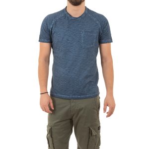 Κοντομάνικη Μπλούζα T-Shirt Back2Jeans B9 SS21 Indigo