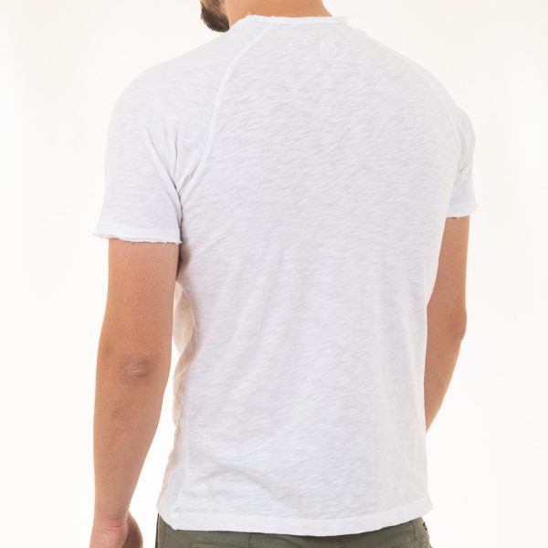 Κοντομάνικη Μπλούζα T-Shirt Back2Jeans B9 SS21 Λευκό