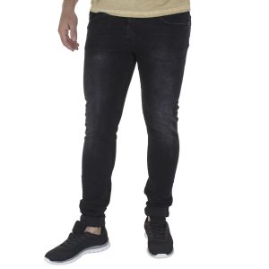 Jean Παντελόνι DAMAGED jeans US7C Μαύρο
