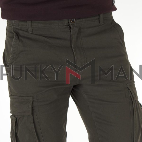 Cargo Chinos Παντελόνι DOUBLE CCP-24 Χακί