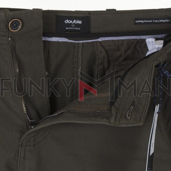 Cargo Chinos Παντελόνι DOUBLE CCP-24 Χακί