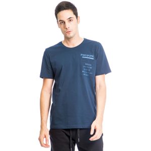Κοντομάνικη Μπλούζα T-Shirt Paco 13531 Navy