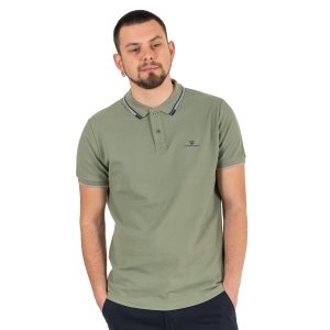 Pique Polo DOUBLE GS-35S SS22 Olive