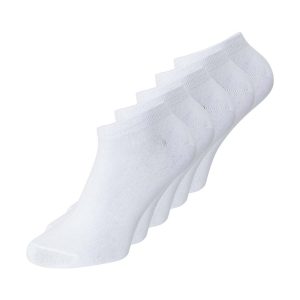 Πεντάδα Κάλτσες Σοσόνια JACK & JONES 12120278 5PACK One Size Λευκό